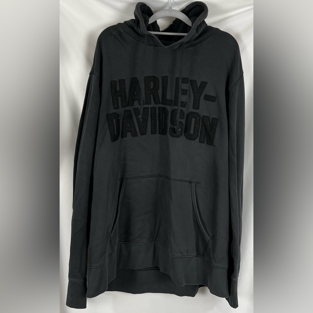 GENUINE HARLEY DAVIDSON Motorcycle Pullover Hoodie Heavy Duty 3XL